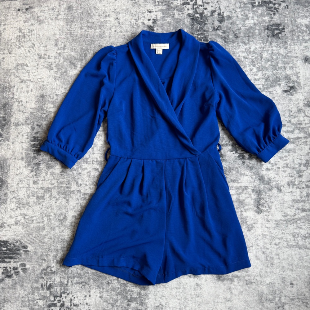 Monteau Royal Blue Romper